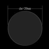 ENKAY Hat-Prince for 39mm Diameter Circular Dial Smart Watch 0.2mm 9H Surface Hardness 2.15D Curved Explosion-proof Tempered Glass Screen Film